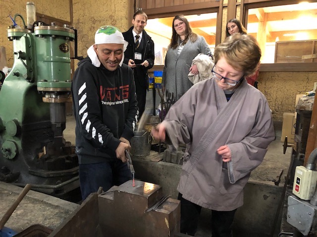 ペーパーナイフ作り体験