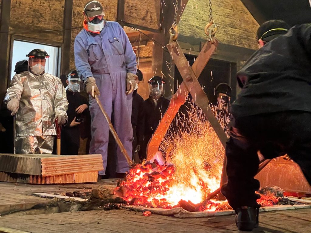 近代たたら操業